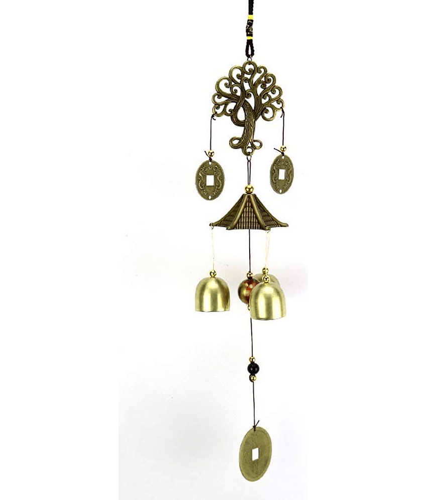 PAYSTORE WIND CHIME WALL HANGING Aluminium Rod Outdoor Windchime Pack of 1