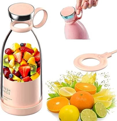 MIXEN Fresh Juice Portable Blender, 350ML Smoothie Blender Bottle, Grinder For Smoothie or Shakes, Baby Food, Personal Mixer, Mini Juicer Travel/School/Office/Workout/Travel Use by Ruhi Import Store MIXEN Fresh Juice Portable Blender, 350ML Smoothie Blender Bottle, Grinder For Smoothie or Shakes, Baby Food, Personal Mixer, Mini Juicer Travel/School/Office/Workout/Travel Use by Ruhi Import Store