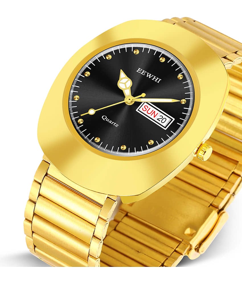 EEWHI Gold Stainless Steel Analog Men's Watch