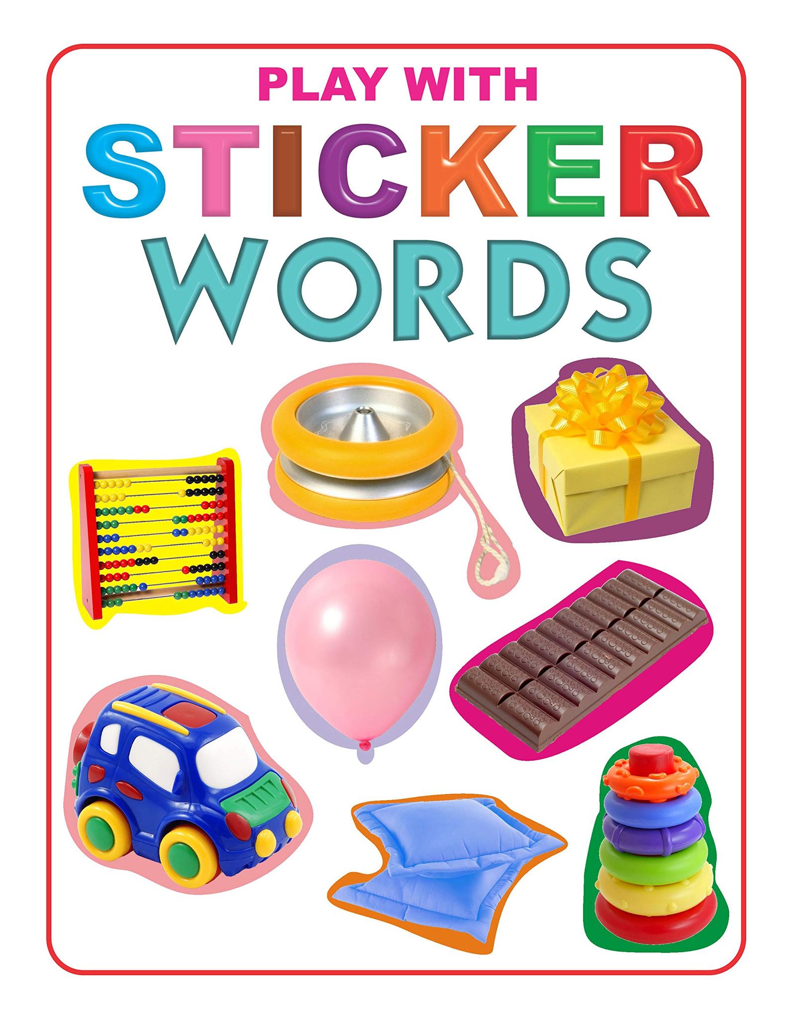 Words Play With Sticker Book for Children Age 3 -6 Years (My Sticker Activity Books) [Paperback] Dreamland Publications
