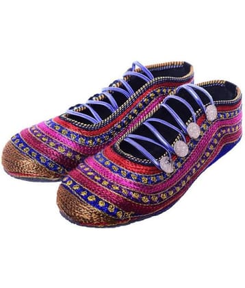 Raj Multi Color Ethnic Footwear