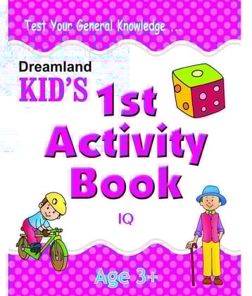 Kid's 1st Activity Book - IQ - Interactive & Activity  Book