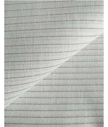 Makhanchor White Linen Blended Unstitched Shirt pc Single