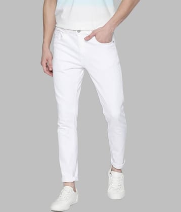 x20 - White Denim Skinny Fit Men's Jeans ( Pack of 1 )