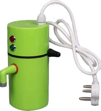 Lapras ???????? ???????????????????? ???????????????????????????????? Portable Instant Water Heater Geyser for Kitchen Tap, 1 Litre Mini Geyser Wash Basin, Portable Geyser, Small Electric Heater for Instant Hot Water - Multicolor Lapras