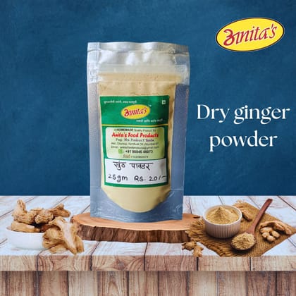 Anita's Dry Ginger Powder (25g) | Premium Homemade Quality | Culinary & Medicinal Use Anita's Dry Ginger Powder (25g) | Premium Homemade Quality | Culinary & Medicinal Use