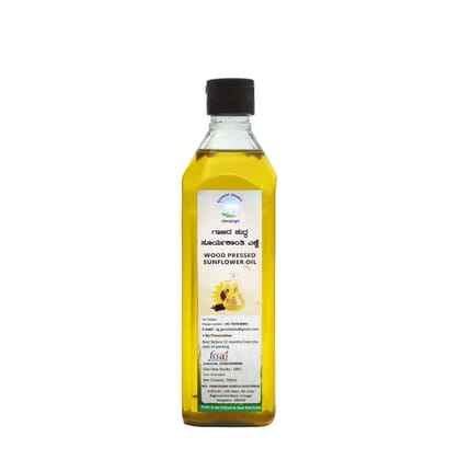 Wood Pressed Pure Sunflower Oil 500 ML