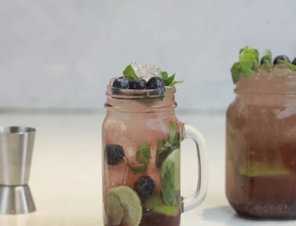 Blueberry Mojito