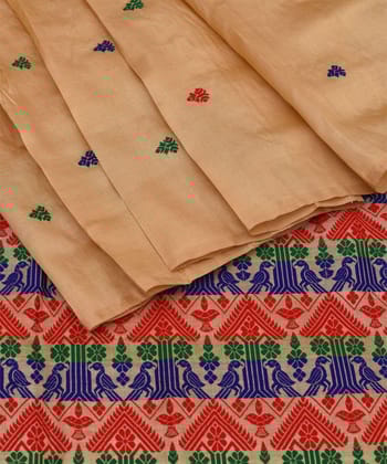 Assamese Muga and Paat Saree