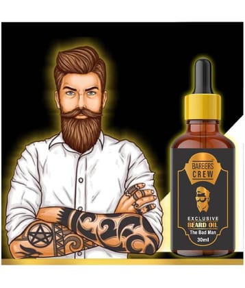 Barbers Crew - 30mL Growth Increasing Beard Oil (Pack of 1)