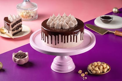 Hazelnut Truffle Cake
