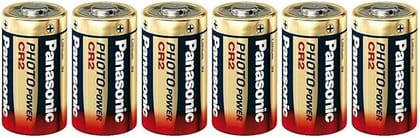 Panasonic Cr2 Ultra Lithium Photo Battery 3V DL-CR2 6 Pack