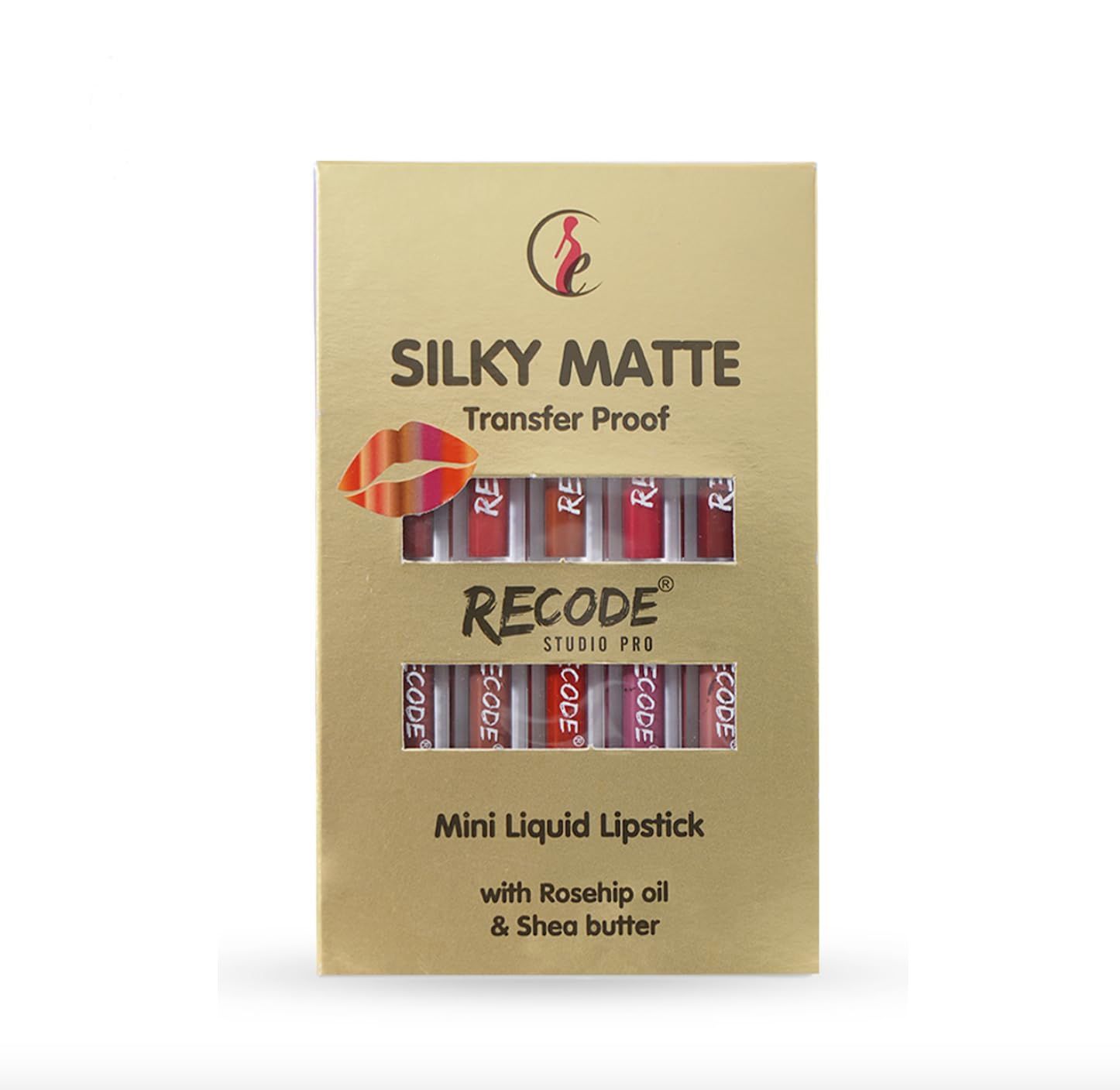 Recode Silky Matte Liquid Lipstick Combo -Smudge-Proof Transfer-Proof Long lasting Pack of 10 Mini Liquid Lipsticks Recode Silky Matte Liquid Lipstick Combo -Smudge-Proof Transfer-Proof Long lasting Pack of 10 Mini Liquid Lipsticks - Multicolor - 10 / 12
