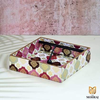 The Mohraj Turkish Pattern Tissue Holder