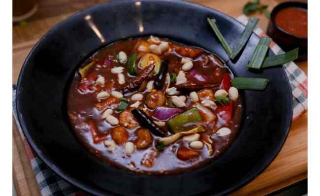 Black Pepper Paneer Gravy