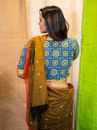 Amraajrakh Blouse yellow-M