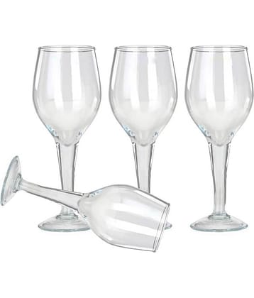 AFAST Designer Glass Glass Wine Glasses 250 ml ( Pack of 4 )