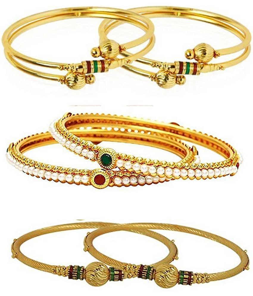 YouBella Fashion Jewellery Stylish Bangles Combo for Girls and Women