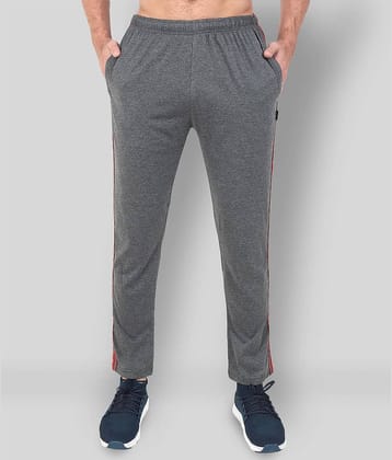 Zeffit - Grey Melange Cotton Blend Men's Trackpants ( Pack of 1 )