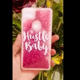 Hustle Baby Glitter Quicksand Case (Available for Google Pixel 2 / Pixel 2 XL)-Google Pixel 2