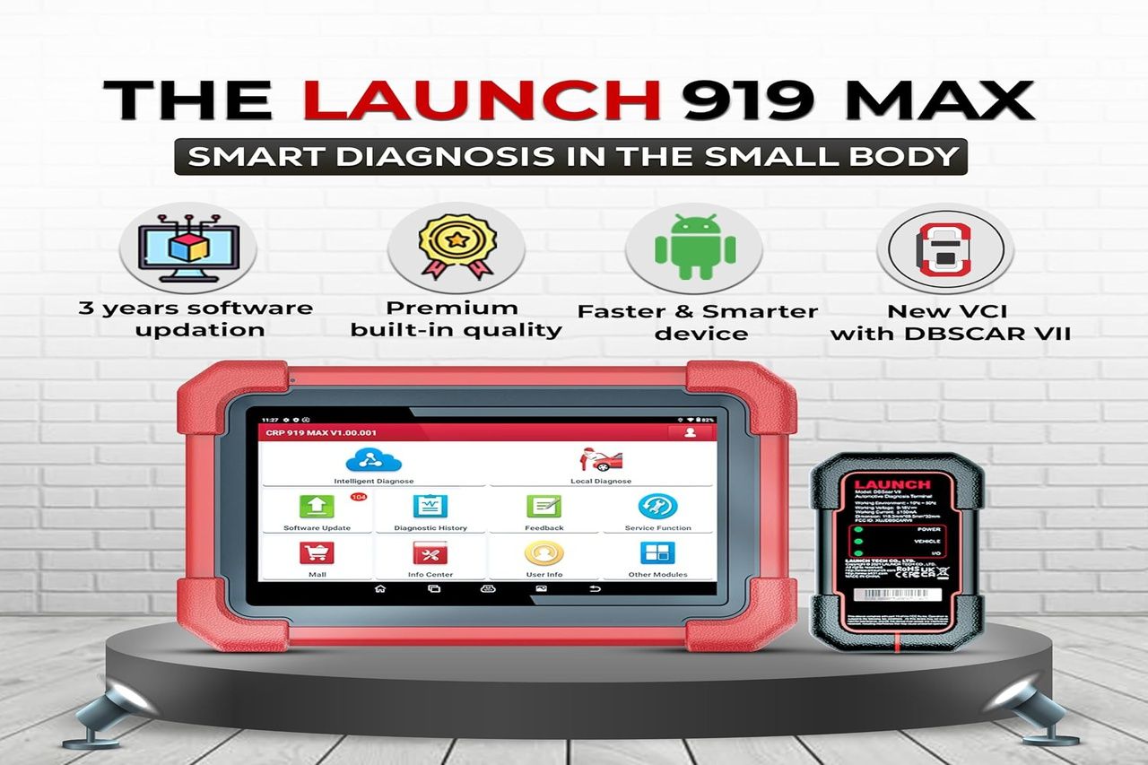Launch Professional 919 Max Smart Diagnostic Scanner CRP919MAX