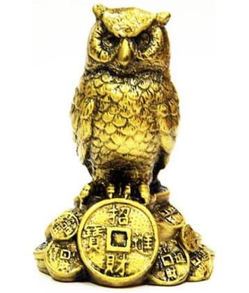 PAYSTORE Yellow Feng Shui Owl A Symbol Of Wisdom And Protection From Evil