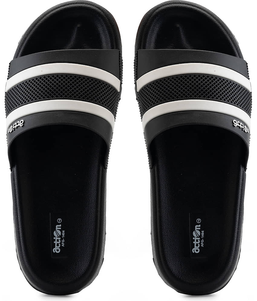 Action Navy Blue Men's Slide Flip Flop