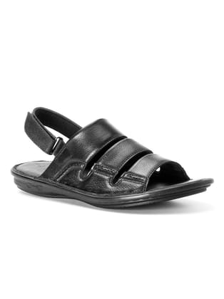 Delco Trendy Back Strap Sandal for Men-44 / Black