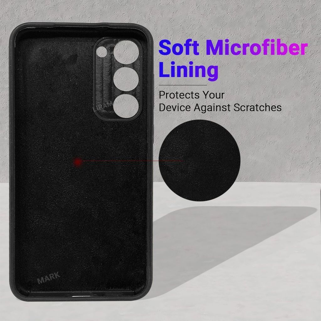 LIRAMARK Liquid Silicone Soft Back Cover Case for Samsung Galaxy S23 5G