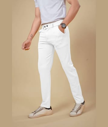 IQIVLI Relax Men's Trouser - White ( Pack of 1 )