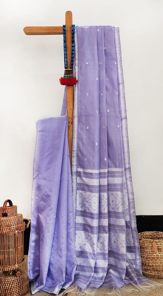 Raw Mulberry Silk Saree