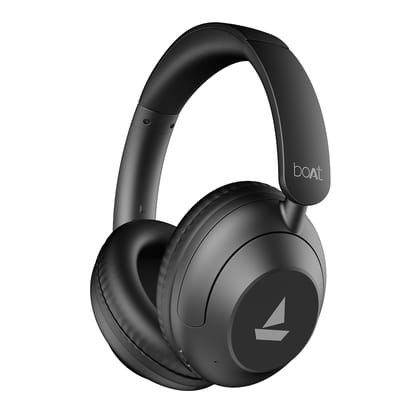 Boat New Launch Rockerz 650 Pro, Touch/Swipe Controls, Dolby Audio, 80Hrs Battery, 2Mics ENx, Fast Charge, App Support, Dual Pair, Bluetooth Over Ear Headphones with Mic (Iris Black) Boat New Launch Rockerz 650 Pro, Touch/Swipe Controls, Dolby Audio, 80H