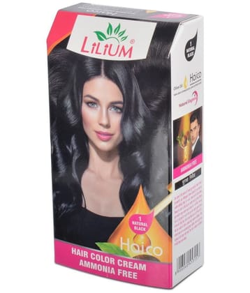 Lilium Ammonia Free Temporary Hair Color 1 mL Black