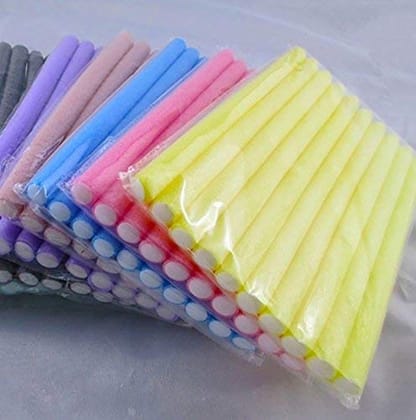 Glamezone Self Holding Curling Flexi Roller Hair Sticks