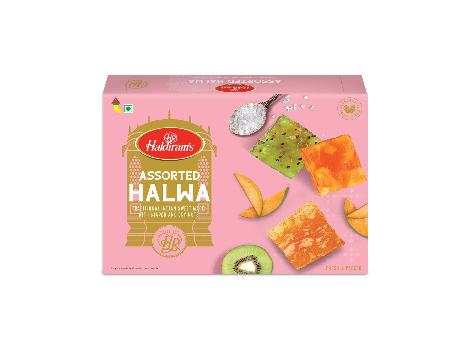 Haldiram's Assorated Halwa - 400 Gm - Pack of 2