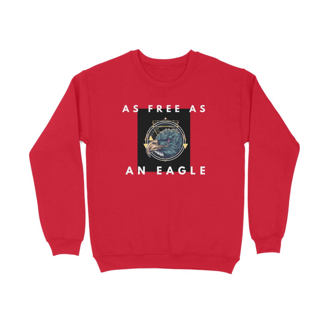 Sweatshirt (Men) - As Free As An Eagle (5 Colours)