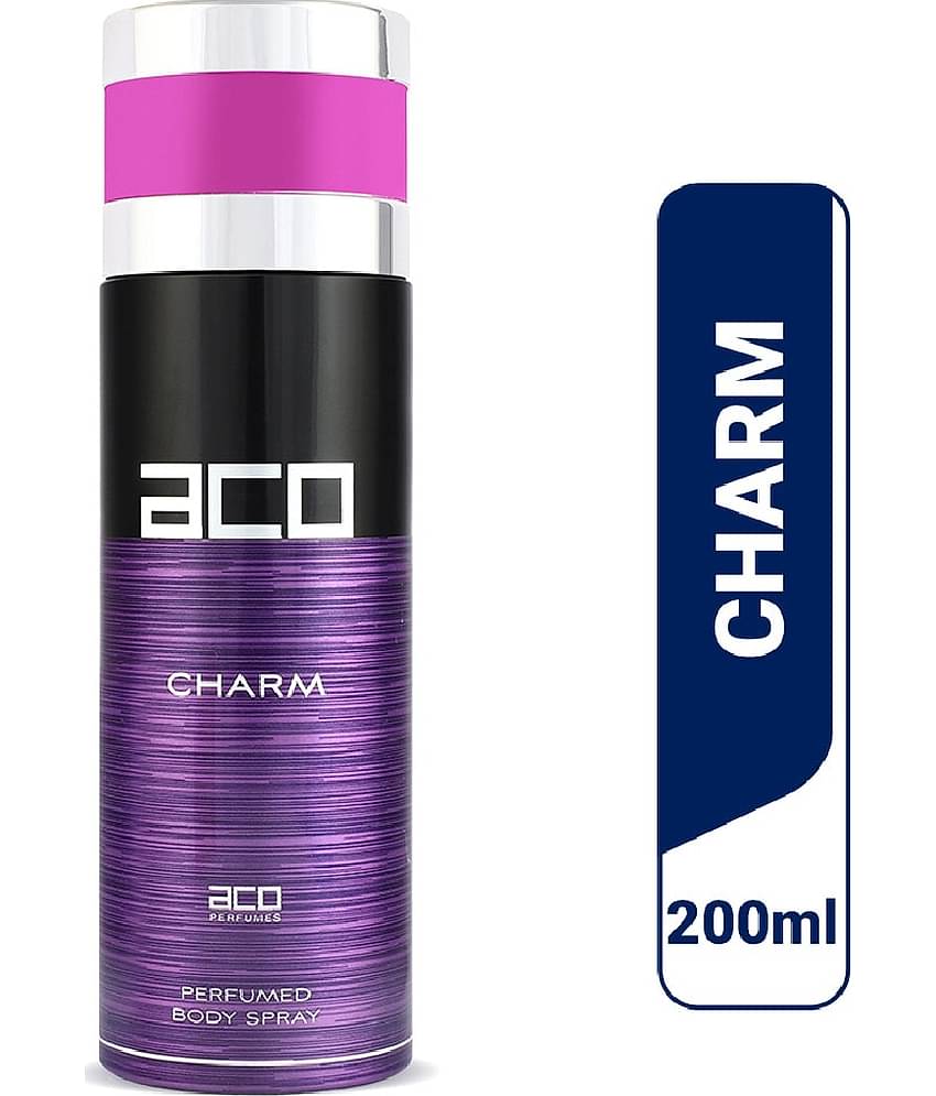 aco perfumes - aco CHARM Perfumed Body Spray 200ml Perfume Body Spray for Women 250 ml ( Pack of 1 )