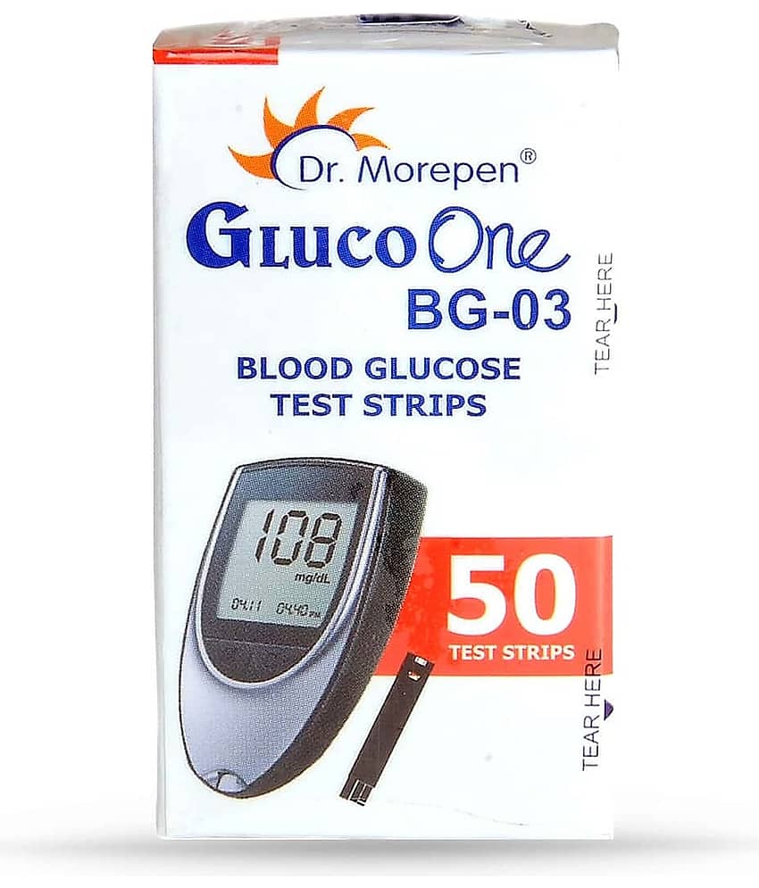 Dr. Morepen - BG03 50 Test Strips 31-50 Strips