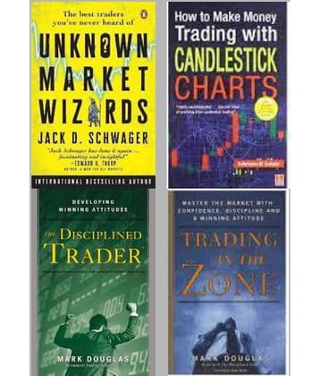 Unknown Market Wizards + The Disciplined Trader + How to Make Money Trading with Candlestick Charts + Trading In The Zone