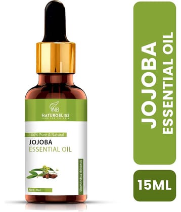 NaturoBliss Jojoba Essential Oil With Dropper 15 mL ( Pack of 1 )