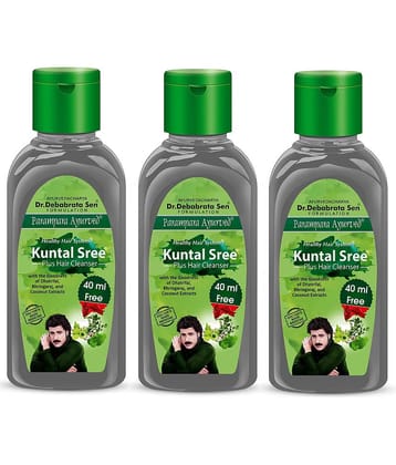 Parampara Kuntal Sree Plus Hair Shampoo 100 mL Pack of 3