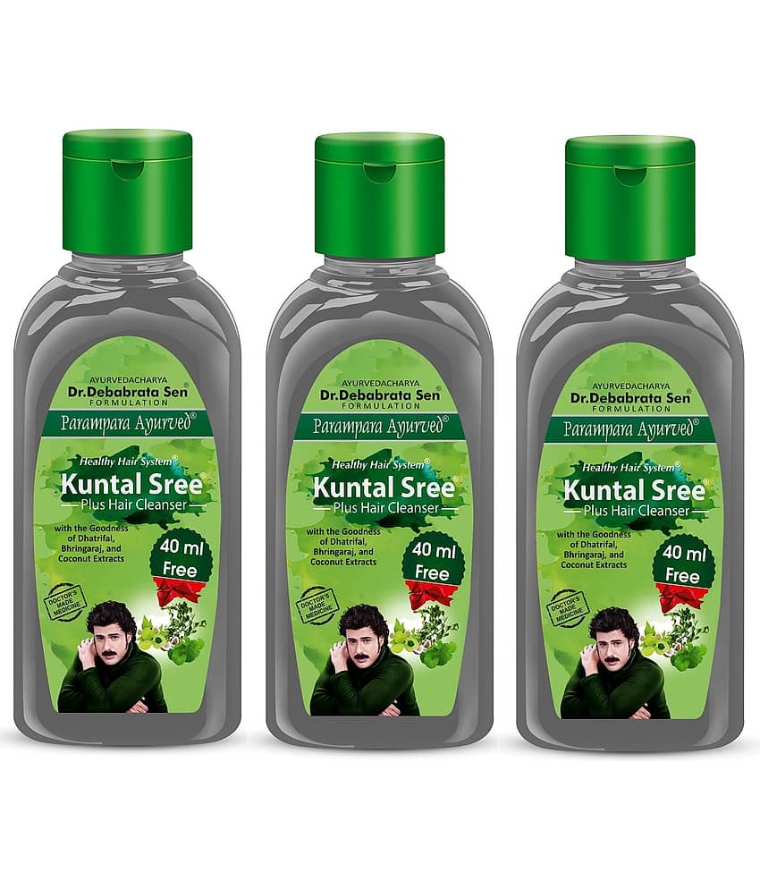 Parampara Kuntal Sree Plus Hair Shampoo 100 mL Pack of 3