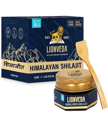 LIONVEDA,10g Pure Himalayan Shilajit For Men's Health, Stamina and Energy | Original Shilajeet Resin