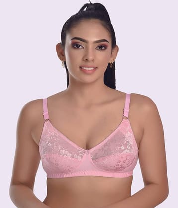 LadySoft Cotton Blend Non Padded Women's Everyday Bra ( Burgundy ) Nancy Bra