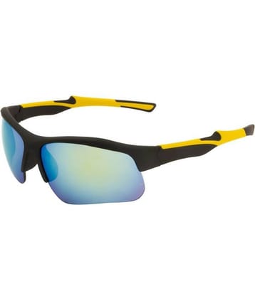 Clark n' Palmer - Multicolor Wrap Around Sunglasses ( SM 123 )