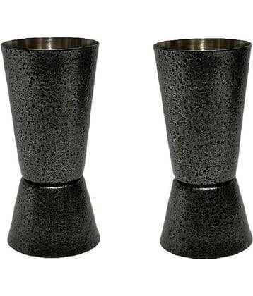 Dynore Silver Stainless Steel Peg Measurer ( Pack of 2 )