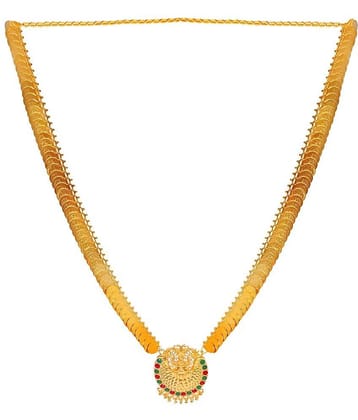 SHANKH-KRIVA - Golden Mangalsutra ( Pack of 1 )