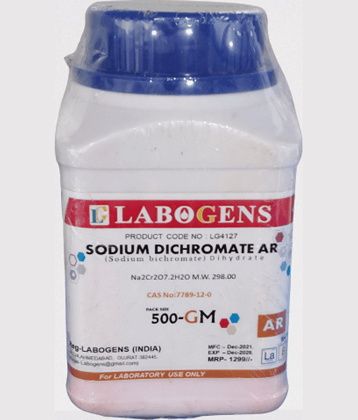 SODIUM DICHROMATE (dihydrate) 500GM