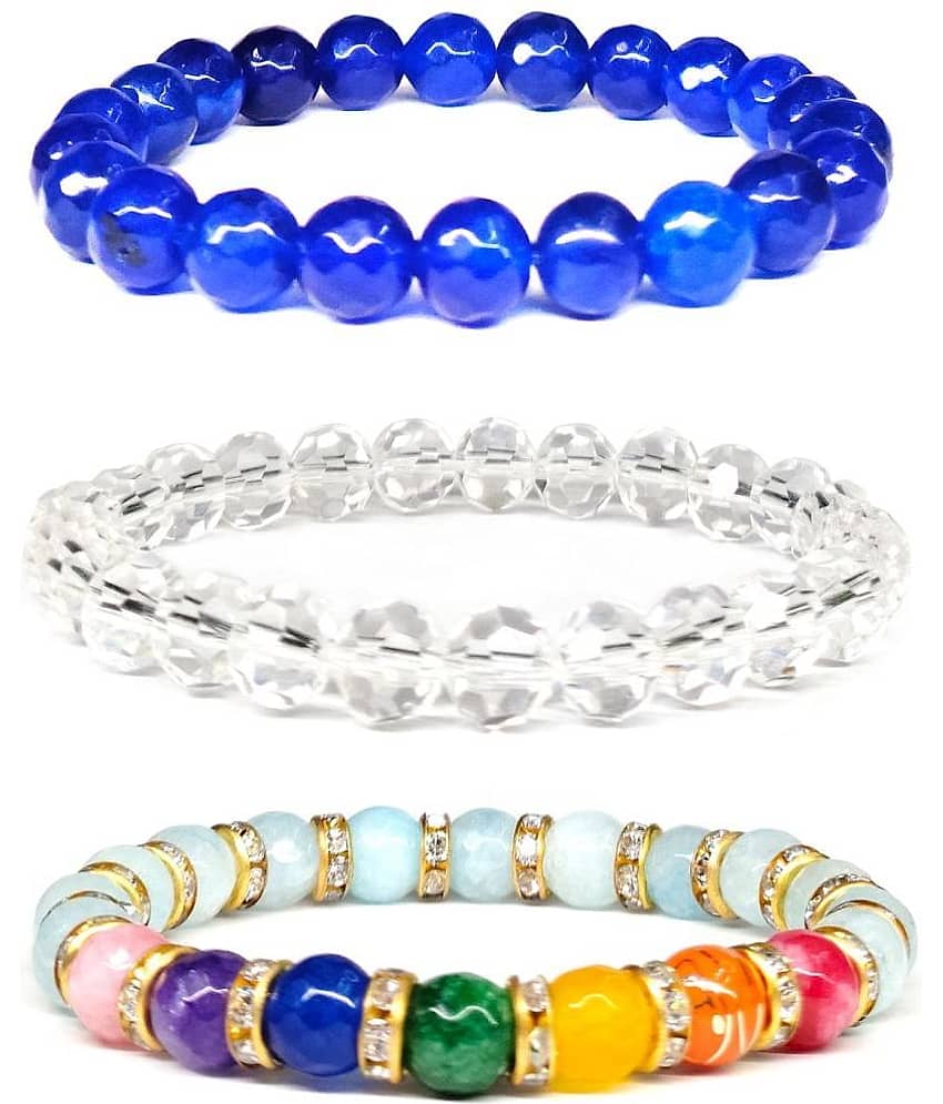 DAIVYA WELLNESS - Multicolor Bracelet ( Pack of 3 )