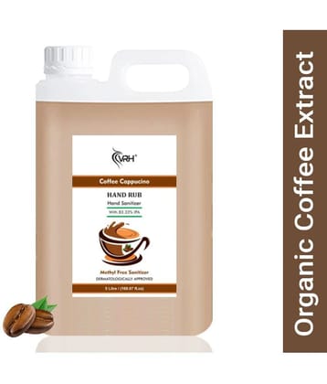 VRH Coffee Fragrance 5 Litre Hand Rub Sanitizers 5000 mL Pack of 1